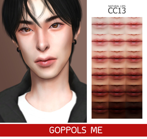 GPME-GOLD Natural Lips CC13DownloadHQ mod compatibleAccess to Exclusive GOPPOLSME Patreon onlyThank 