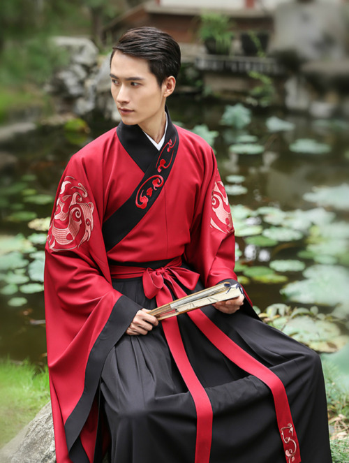 changan-moon:Traditional Chinese hanfu for man by 重回汉唐