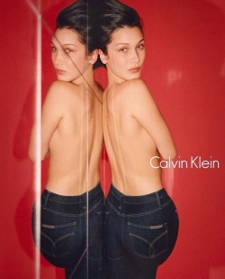 bellahadidaily:  Bella Hadid for Calvin Klein’s