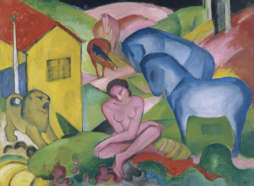 The Dream, Franz Marc, 1912