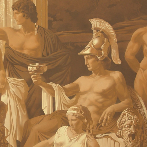 melasdaemon:Arseny Fominykh, Ares and Asclepius. Detail from “Love: Aphrodite and Ares.” 2006.