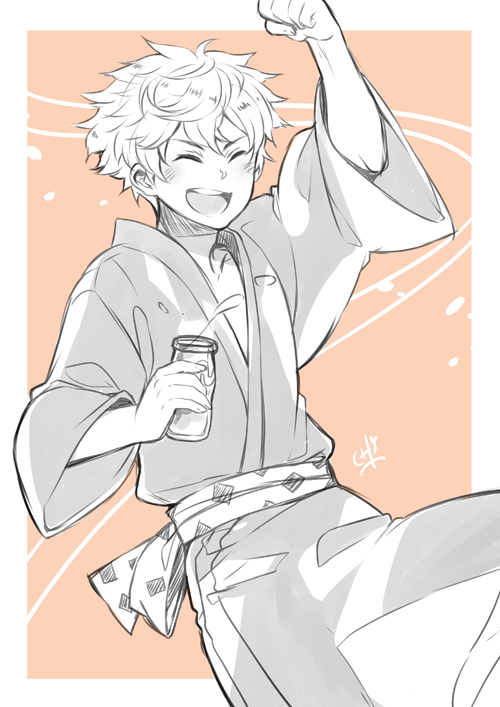 Sex arielucia:  doodle log: haikyuu!! in yukatas pictures