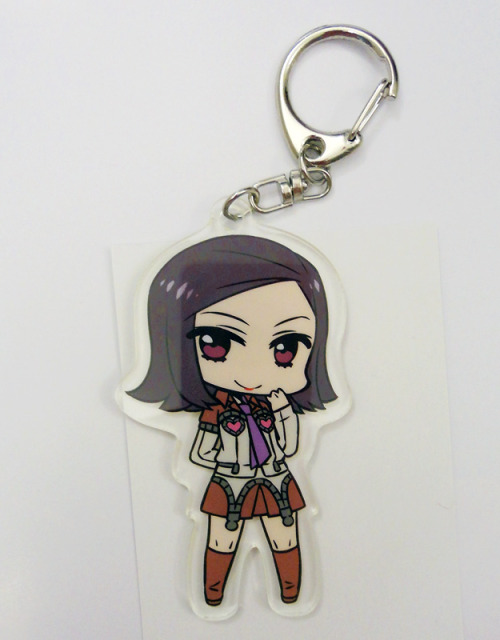 Selling the Persona 20th anniversary festival acrylic keyholders of all of the protagonists (save fo