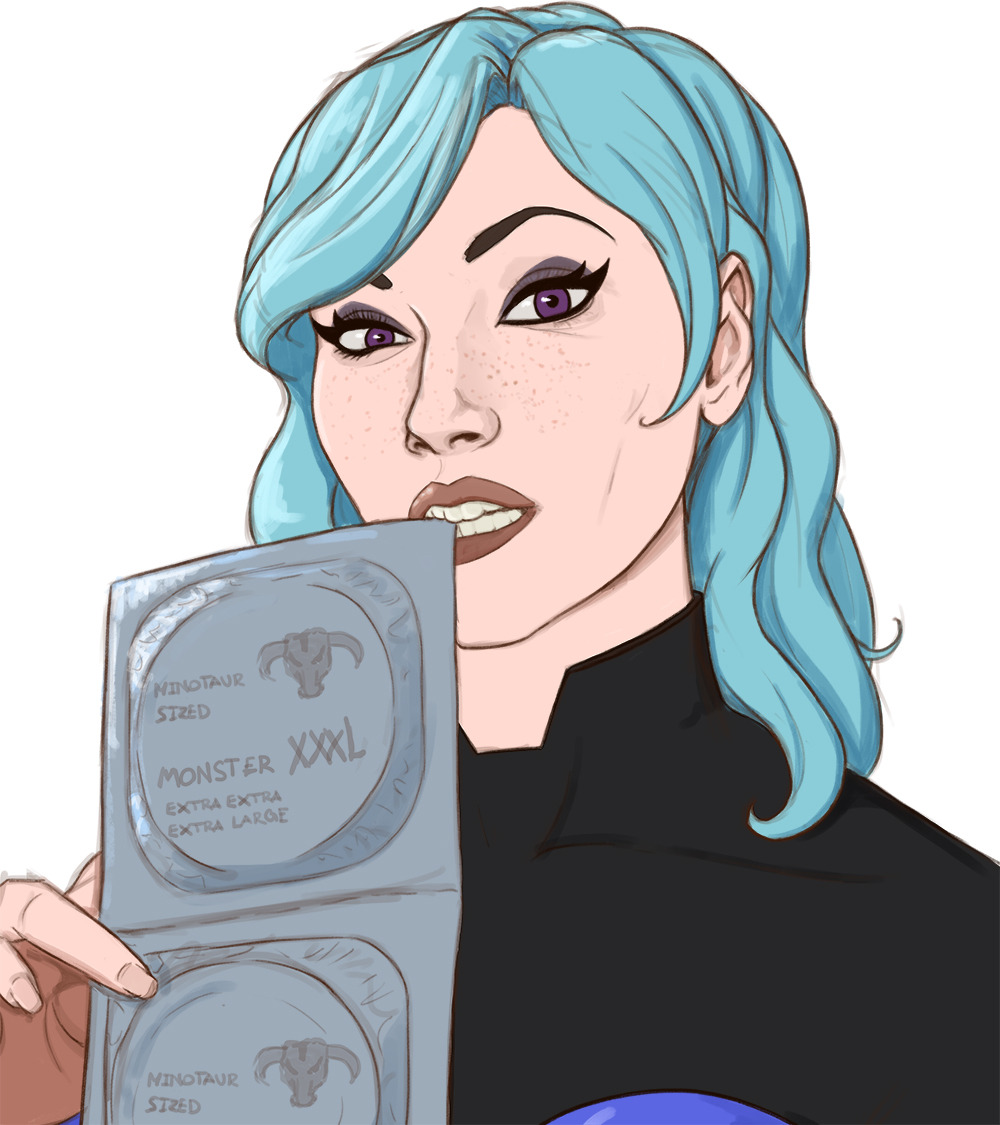 A really quick colour version of this because I am very aware that I’ve posted