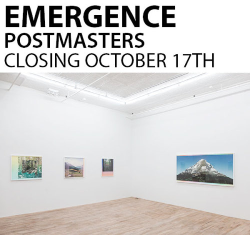 Big thanks to everyone who came out to see my exhibition Emergence at Postmasters this month. If you