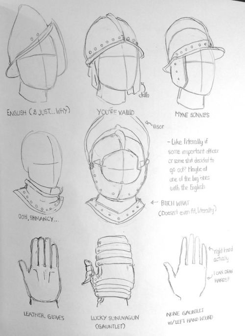 stripedroseandsketchpads:1540s arms and armor (w/ a Lymond ref) and PROFESSIONAL TERMINOLOGY