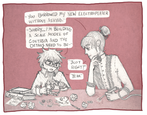 For the Girl Genius holiday fandom exchange!Title: Child’s PlayFrom: @2percentmintTo: @phoenix