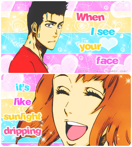tei-x:  “Sunlight” - Bag Raiders. Bleach #536 Coloring. Photoshop CS2 Isshin & Masaki 