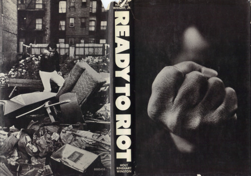 black-hands: Ready to Riot by Nathan Wright Jr. Cover design by Allan Peckolick at Herb Lubalin Inc.