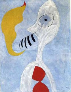 Artist-Miro:  Smoker Head, 1925, Joan Miro