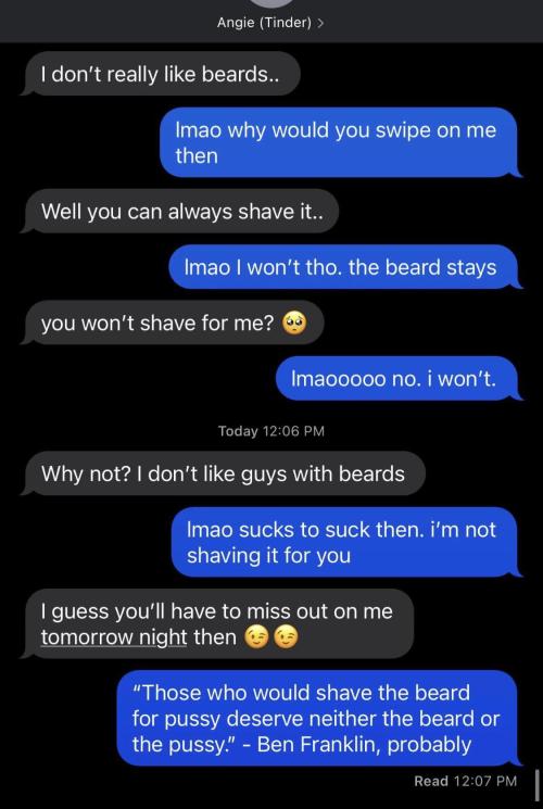 tinderventure:  I used to hate beards too,