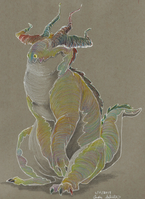 charamath:  I got these weird, multi-color pencils from Daniel Smith, and I am enjoying them… 