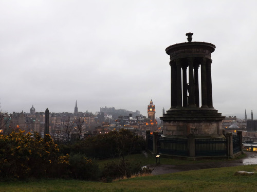 on-misty-mountains: View from Calton Hill