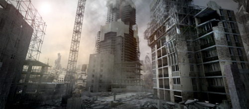 madinfamouskidodd:  MEGALOMANIA  Megalomania perceives the city in total construction. The built environment is explored as a labyrinth of architecture that is either unfinished, incomplete or broken. Megalomania is a response to the state of infrastructu