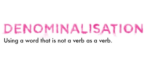 edwardspoonhands:amandaonwriting:Nine Wonderful Words About WordsDenominalisation…a sesquiped