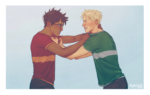 upthehillart:when you want to beat each other up but also wish to be boyfriends?? ¯\_(ツ)_/¯ tricky