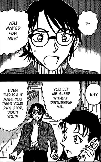 fangirlforlife23: Okay my second OTP in Detective Conan is Yumi-tan and Chuukichi. &lt;3 Since w