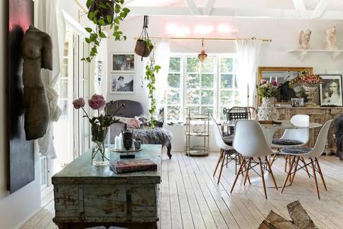 thenordroom: Bohemian home in Sweden | photos by Stephanie Sifvert THENORDROOM.COM - INSTAGRAM - PIN