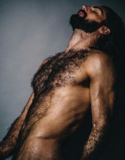 fur+speedo+beard+