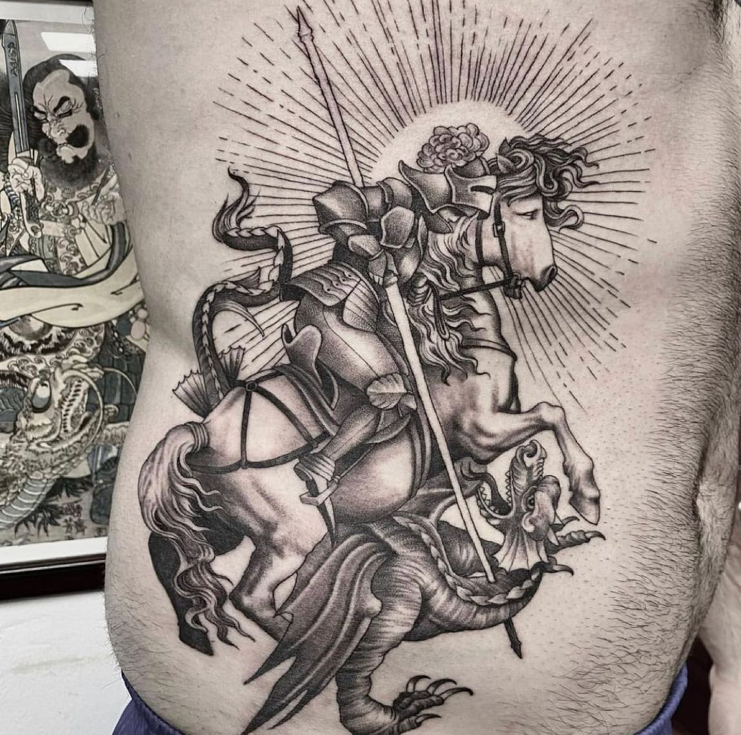 St George tattoo