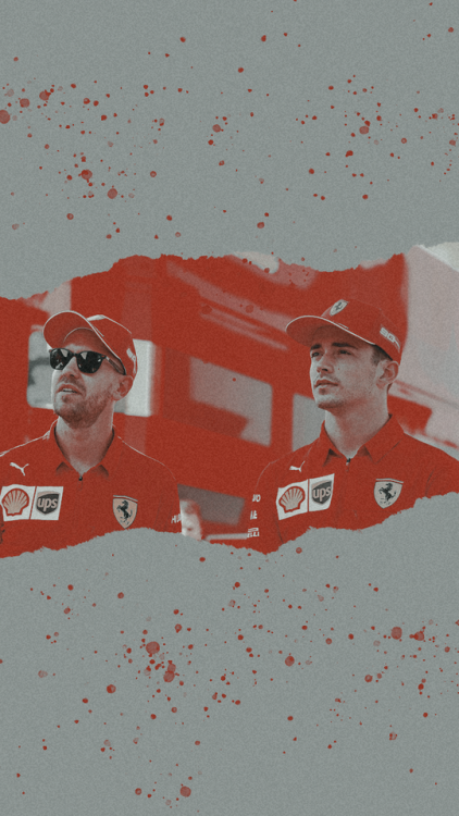 mcrmxidsf1packs:○ sebastian vettel & charles leclerc locks – requested by anon– rt&like if y