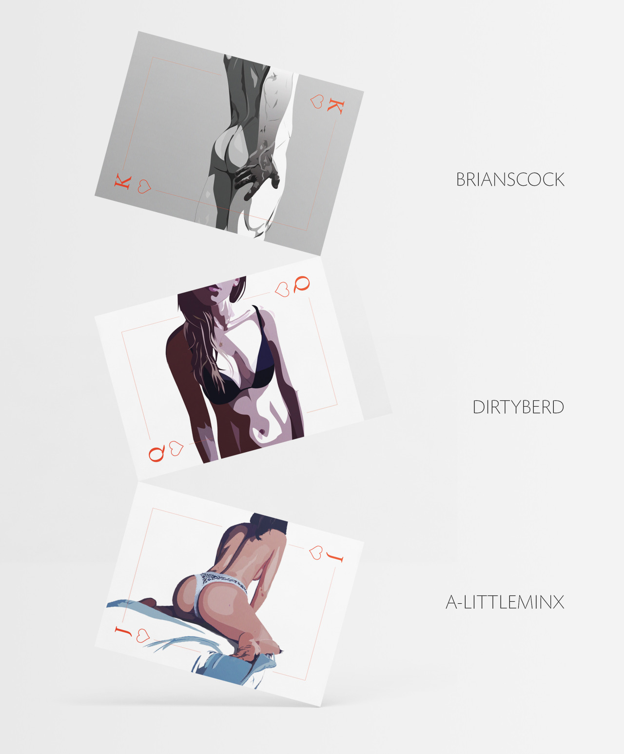 dirtyberd: elephentshoe:   How this deck of cards came to be —&gt;I am a fan