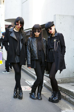 villain-fashion:  Street Style. Tokyo Fashion