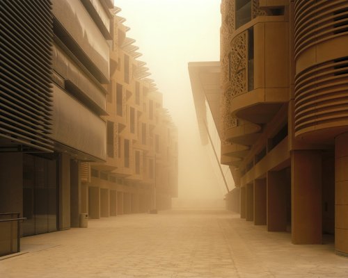 techinsider:  This abandoned, half-built futuristic ‘eco-city’ looks like it’s on a different planet Masdar City, located in the Arabian desert, was slated to be the world’s most sustainable city. Abu Dhabi officials had plans for it to be a