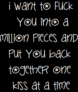 I NEED YOU TO NEED ME