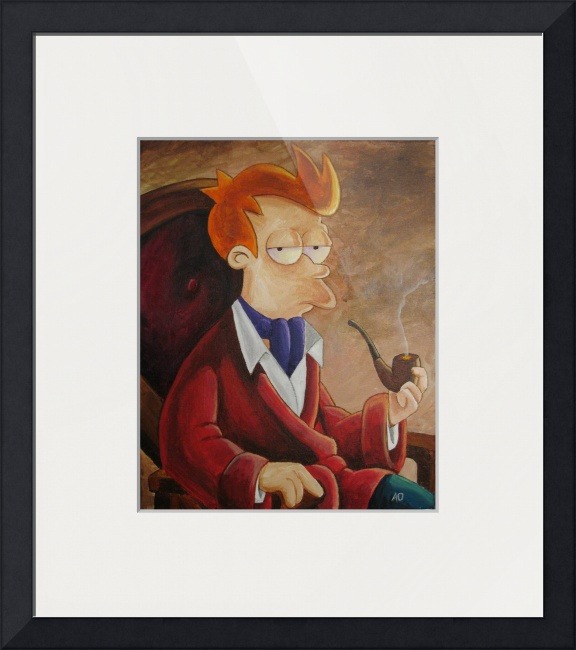 geekgadgets:  Philip J. Fry Portrait! 