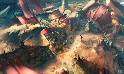 XXX freshfoam:  Diablo 3 Concept art.  photo