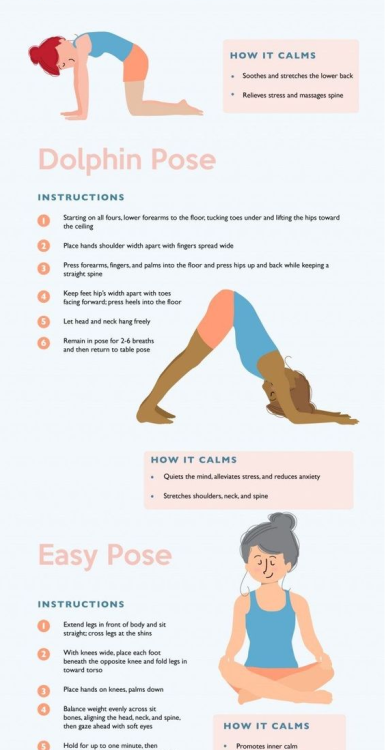 letsbuddhastatuesfan: Calming Yoga Poses for Stress Relief follow back 