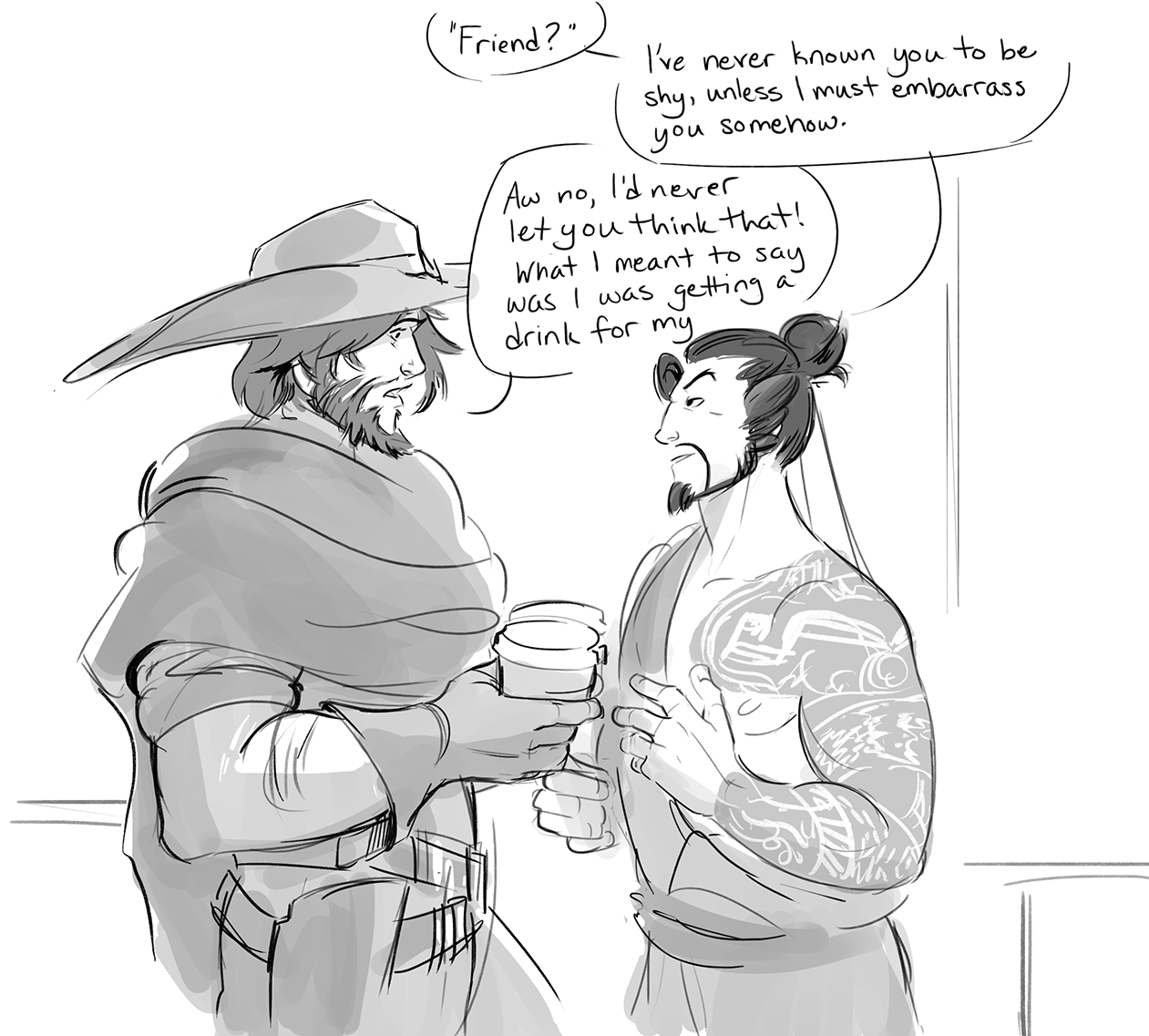 bicobooty:  suzannart: SO AT BLIZZCON MATT MERCER DONNED THE MCCREE VOICE AND ORDERED