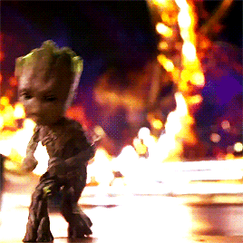 emmaduerrewatson:      Groot! Get out of the way, you’re gonna get hurt!  