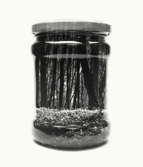 NOSTALGIC LANDSCAPES AND MEMORIES COLLECTED IN JARS BY CHRISTOFFER RELANDER