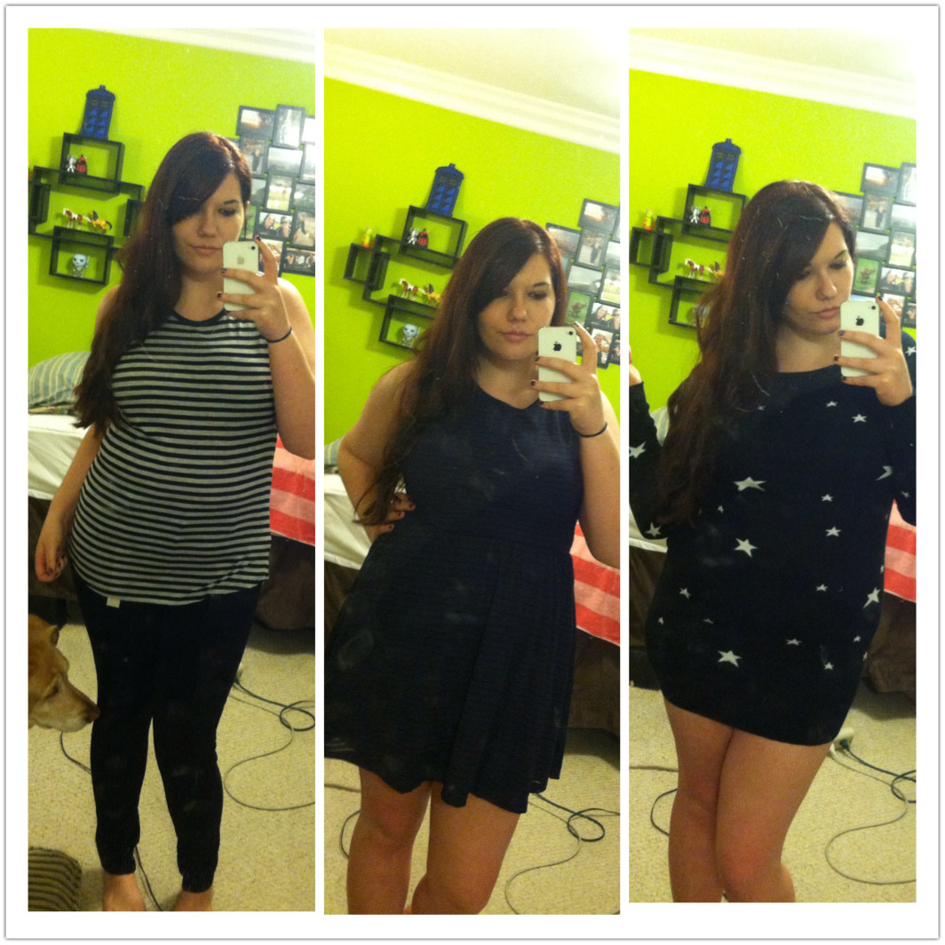 alliheararelies:  I went shopping last night and got: -a pair of pants -a tank top