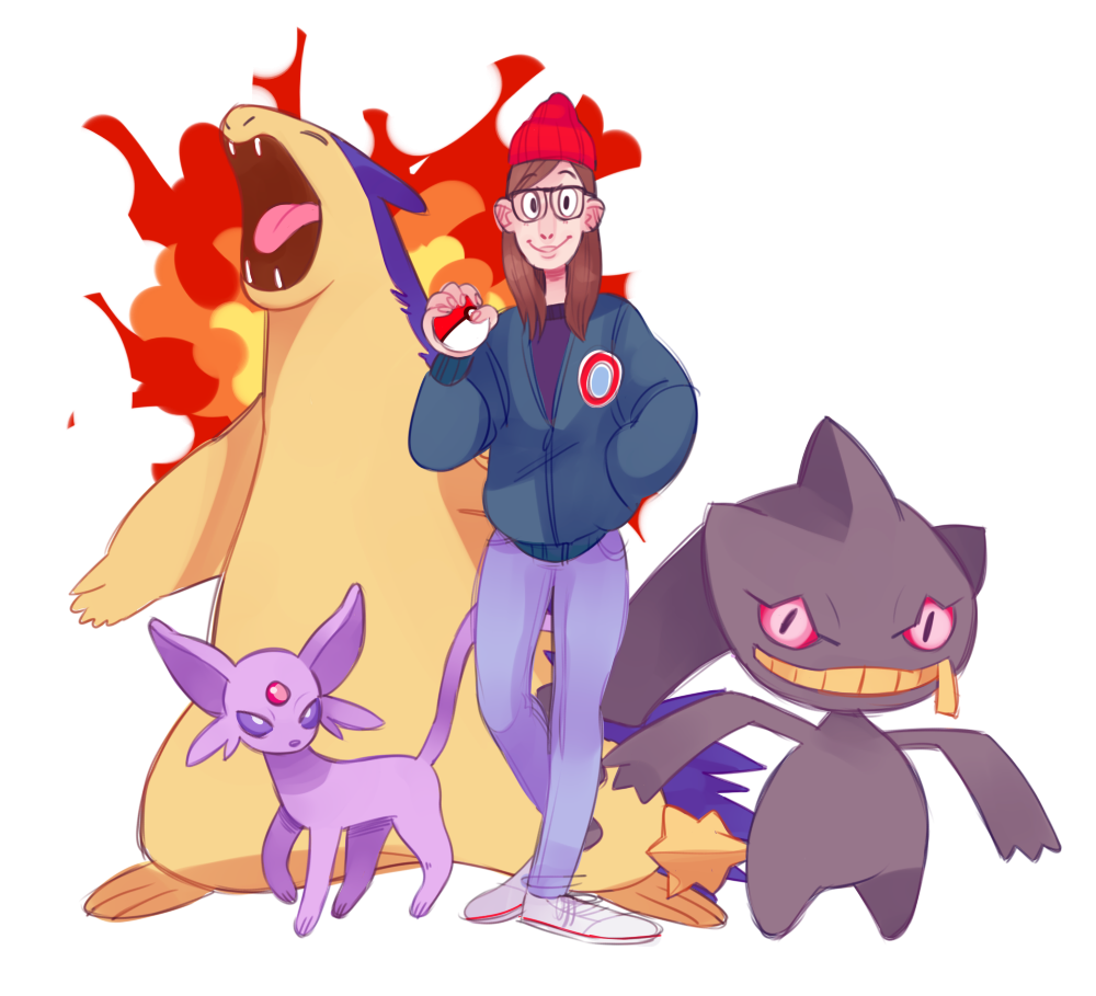 thespacemaid:  all the poke teams ive done so far!! im having so much fun drawing