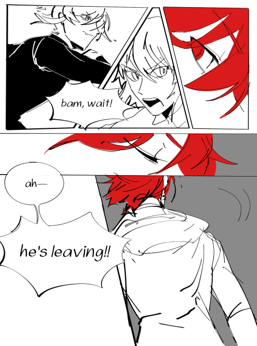 a comic based off the theory that hwaryun is secretly enryu&hellip; i’m really fond of it&