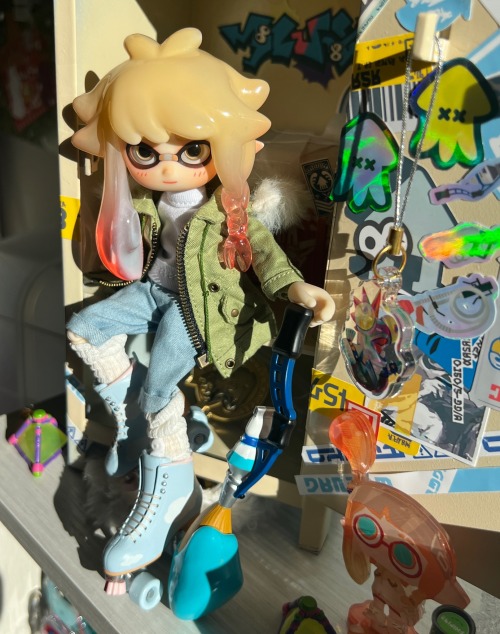 First Pictures Of My Splatoon Oc Doll!! Pudding Is Real