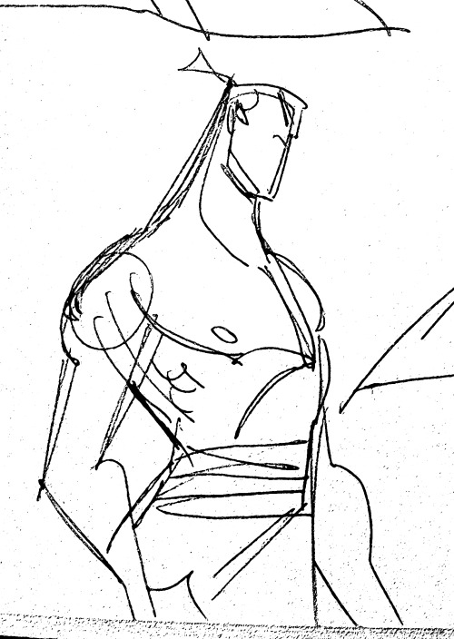 gorillaprutt:More Samurai Jack doodles from adult photos