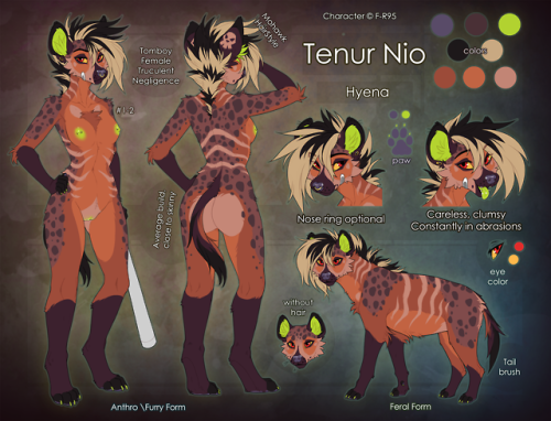 fr95rus:   Updated ref for my hyena x)   SO TIRED to make references for my characters AAA <D    :D