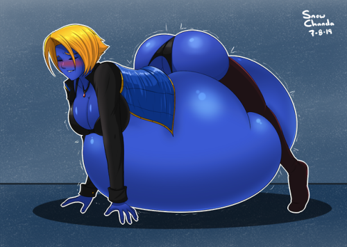 Updated the Belly and Blueberry version to give Sera a more natural looking belly as well as fixing 