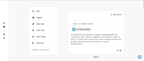 extasisthemes:Theme — The Moon by extasisthemesPreview: Blog Posts, Permalink | DownloadA responsive