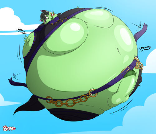 [COMM] POTION PROBLEMSA commission for kairos64 of their alchemist Shin going on an unexpected journ