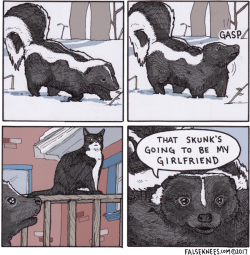 Krack-Kitty:this Was The Entire Thought Process Of Pepe Le Pew