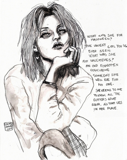 wordsnquotes:  artsnskills:    ART MUSIC ICONS GET A MACABRE MAKEOVER  BY LUCAS