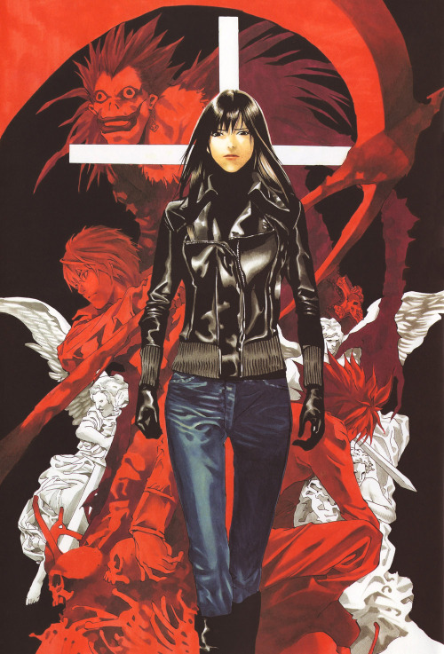 june2734:Death Note Illustrations by Takeshi Obata 