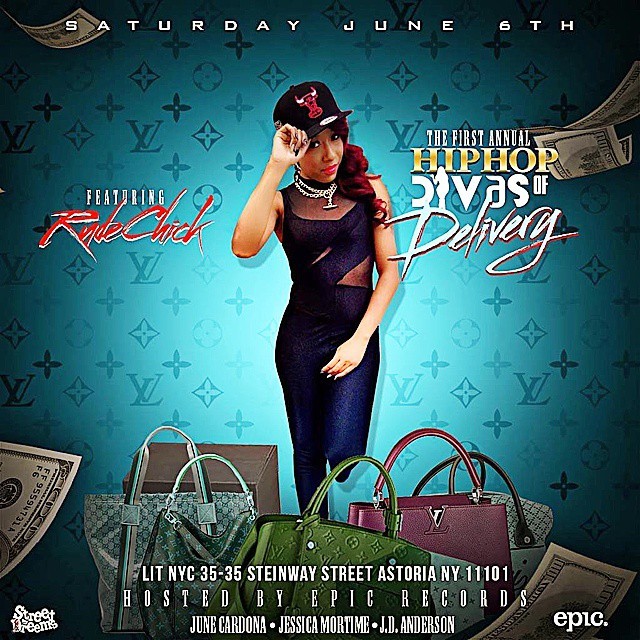 This Saturday June 6th, “Sneak Peek Saturday’s” Presents….
Hip Hop’s “Divas Of Delivery” Featuring Government Gangs Own @Rudechicknation @ Lit NYC
******************************************
(35-35 Steinway street, Astoria...