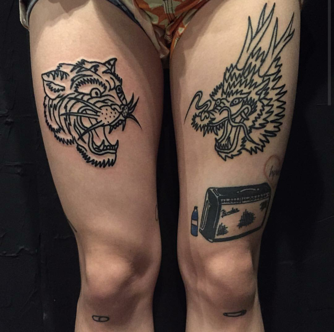 hyokuh:  collection of oh hyukâ€™s tattoosÂ 