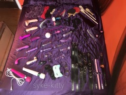 syke-kitty:  updated toy collection photo,